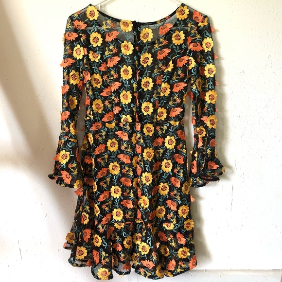 NWOT For Love and Lemons Amelia Swing Mini Dress M - Picture 10 of 12